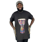 Print Dashiki Black