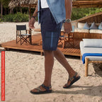 Men's African Patchwork Cargo Shorts, Indigo Denim Aso Oke Tribal Bottoms, Festival Pants
