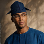 Yoruba Abetiaja Cap: Aso Oke Fila ETU, African Men's Traditional Hat