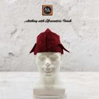 Yoruba Abetiaja Cap: Aso Oke Fila ETU, African Men's Traditional Hat