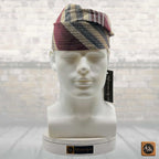 Yoruba Aso Oke Fila, Traditional Nigerian Ceremonial Headpiece, Tribal Gobi Cap