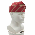 Knitted Yoruba Alaari Aso Oke Fila