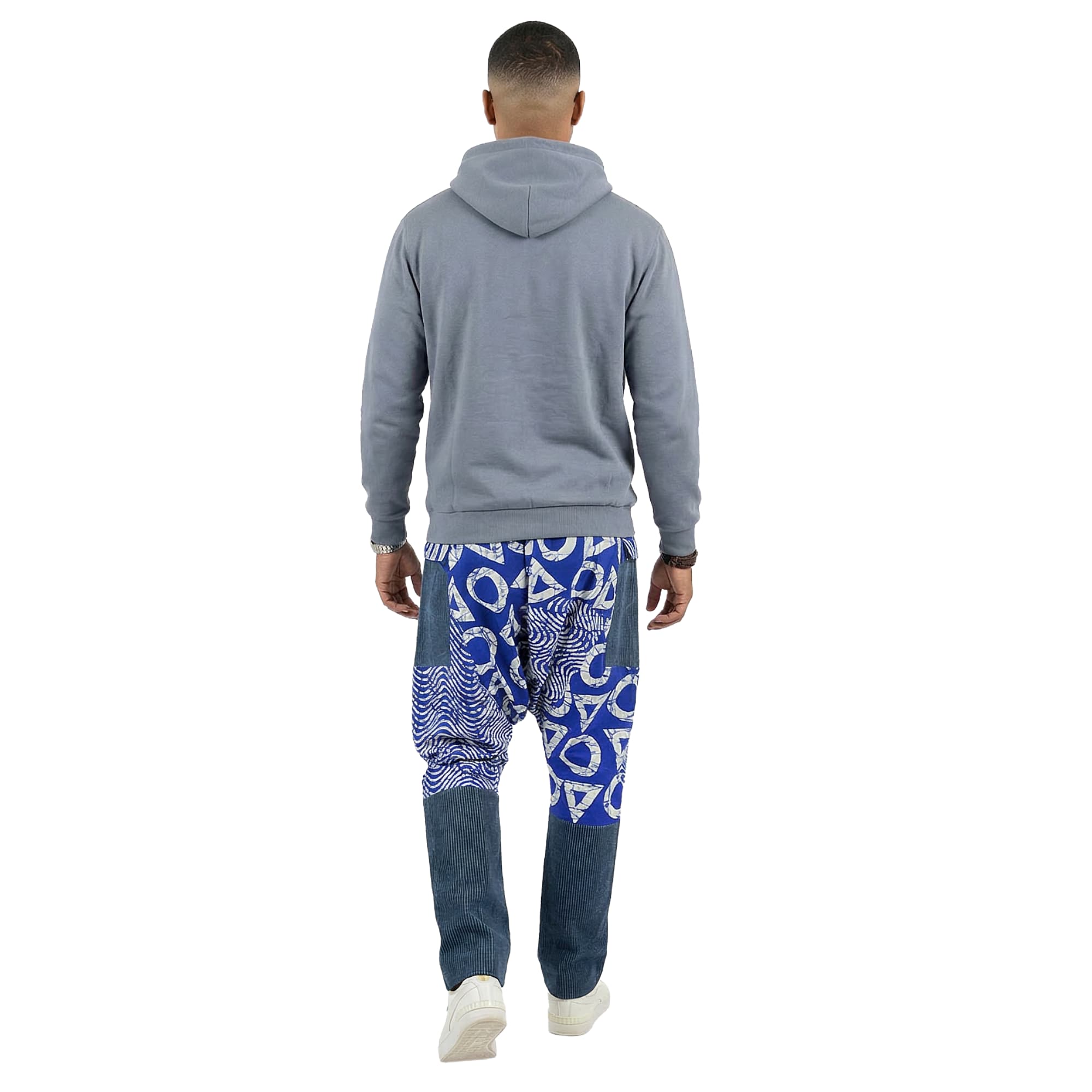 GBARADA African Ankara Print Harem Pants