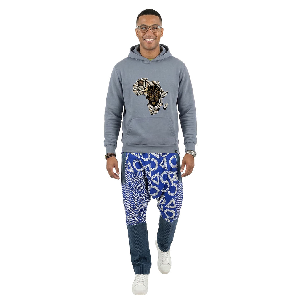 GBARADA African Ankara Print Harem Pants
