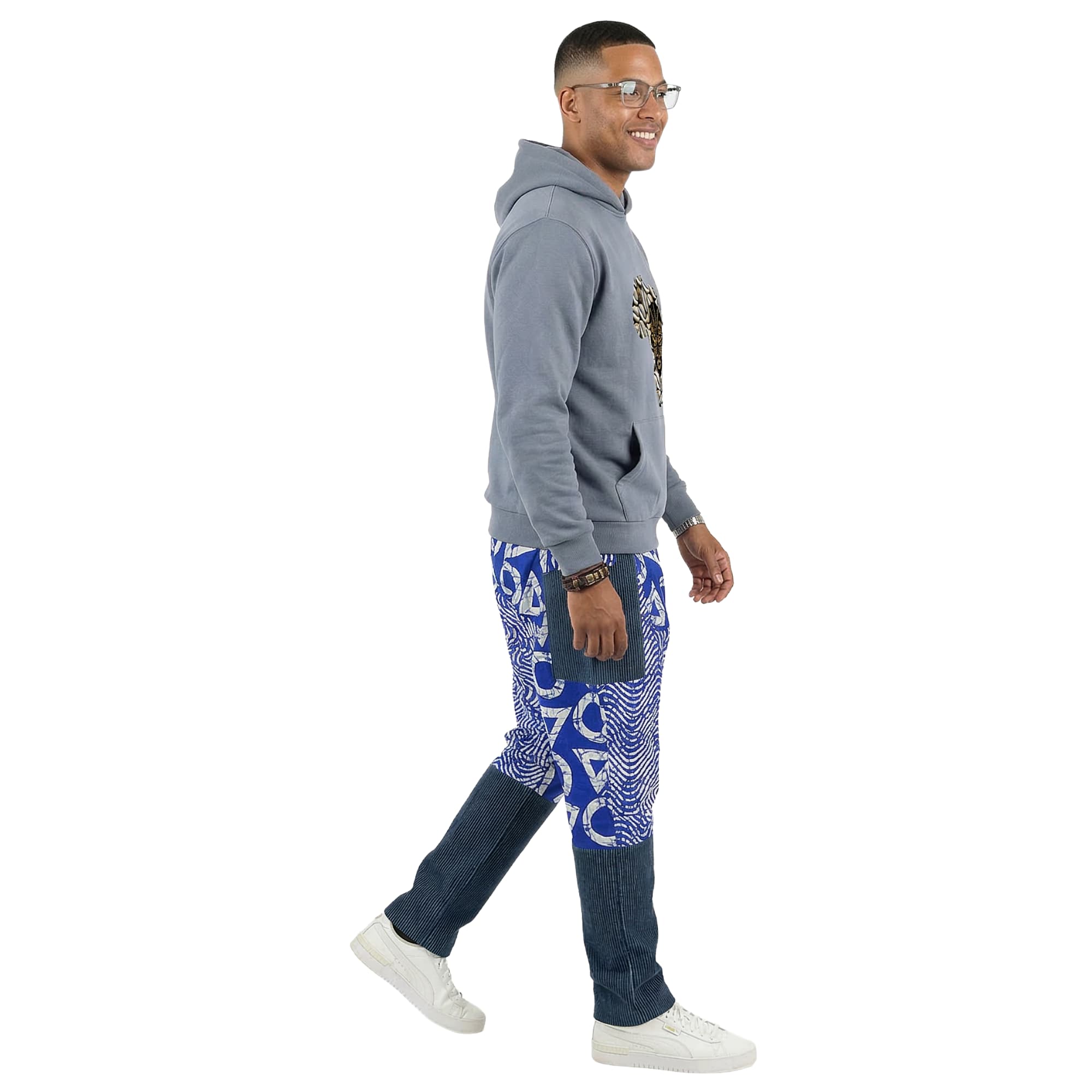 GBARADA African Ankara Print Harem Pants