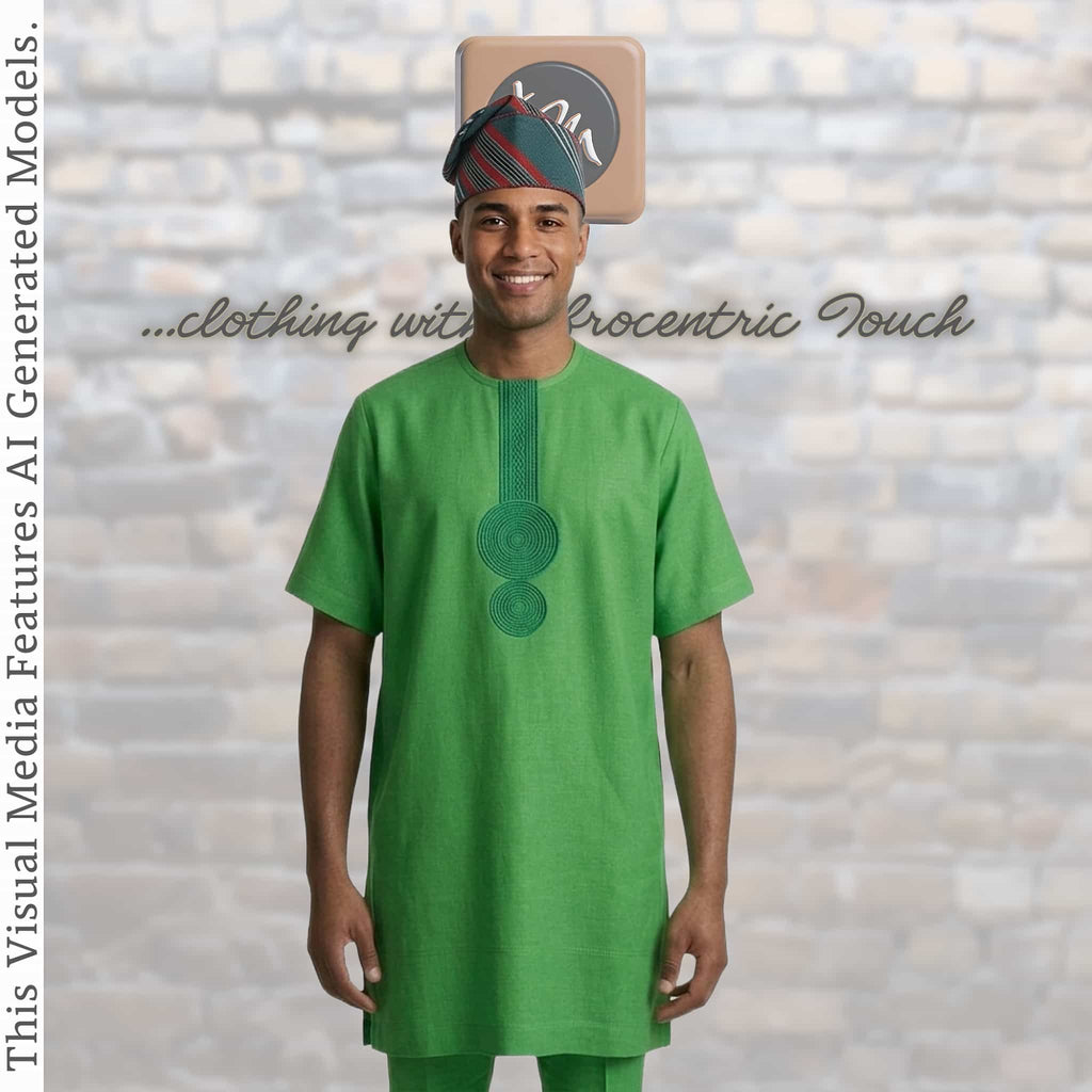 Handwoven Aso Oke Fila, Striped Yoruba Hat, Traditional Nigerian Cap, African Menswear