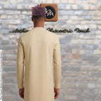 Handcrafted Maroon Tajia Cap, Aso Oke Mallam African Traditional Hat