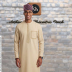 Handcrafted Maroon Tajia Cap, Aso Oke Mallam African Traditional Hat