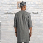 Handcrafted Tomtom Tajia Cap, Aso Oke Mallam African Traditional Hat