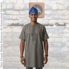 Handwoven Aso Oke Fila Gobi Cap, Blue Yoruba Traditional Hat, Nigerian Prestige Headwear