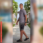 African Ankara Print Men's Shorts, Tribal Cotton Wax Print, Afrocentric Cargo Bottoms