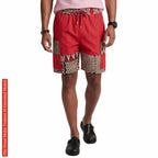 African Ankara Print Men's Shorts RD