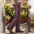 African Men Print Pants, Tribal Mud Fit Trousers, Bold Pattern Statement Ankara Bottoms