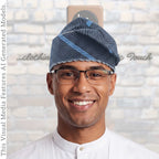 Knitted Yoruba Aso Oke Fila