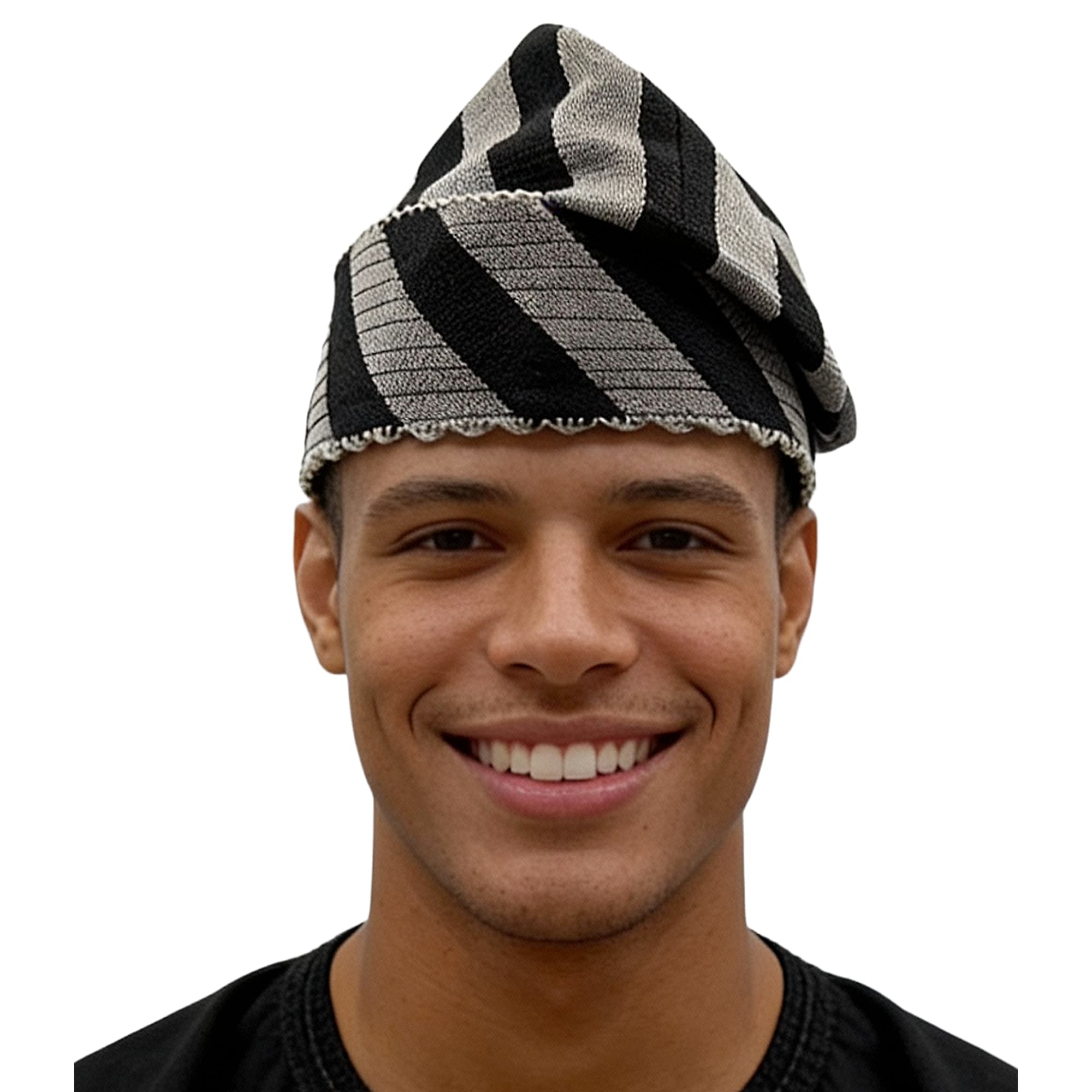 Knitted TOMTOM African Men's Traditional Gobi Cap