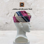 Knitted Yoruba Aso Oke Fila