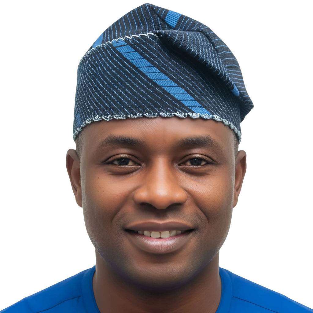 DURO Knitted Yoruba Aso Oke Fila