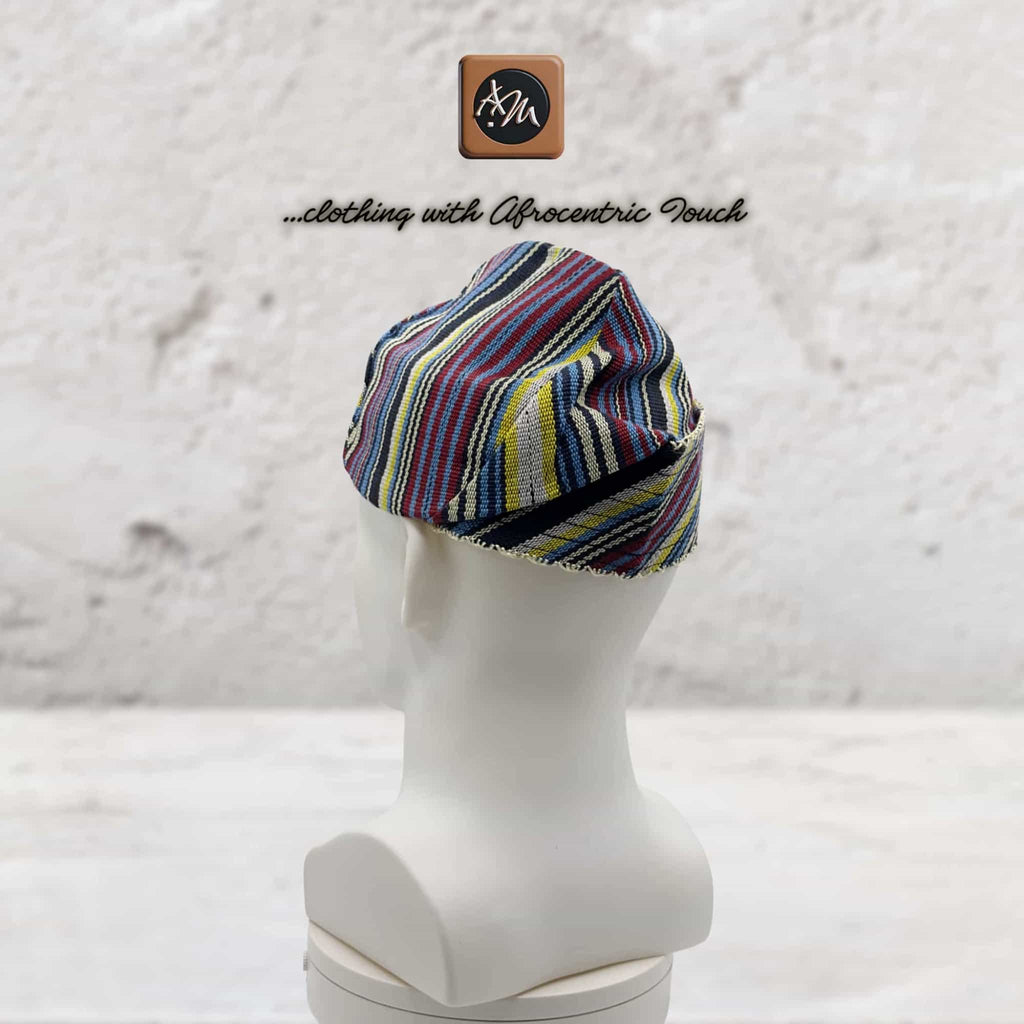 Knitted Yoruba Aso Oke Fila