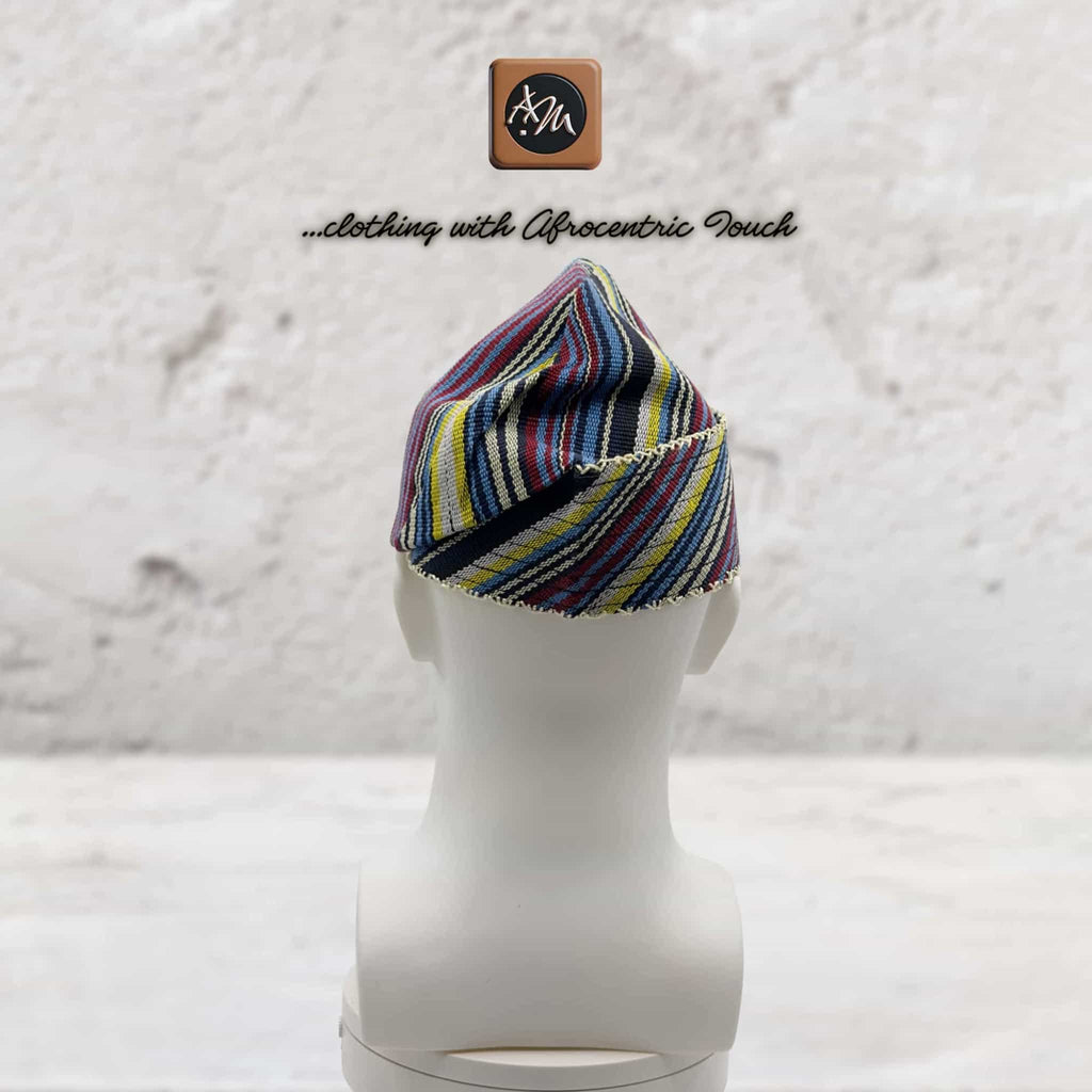 Knitted Yoruba Aso Oke Fila
