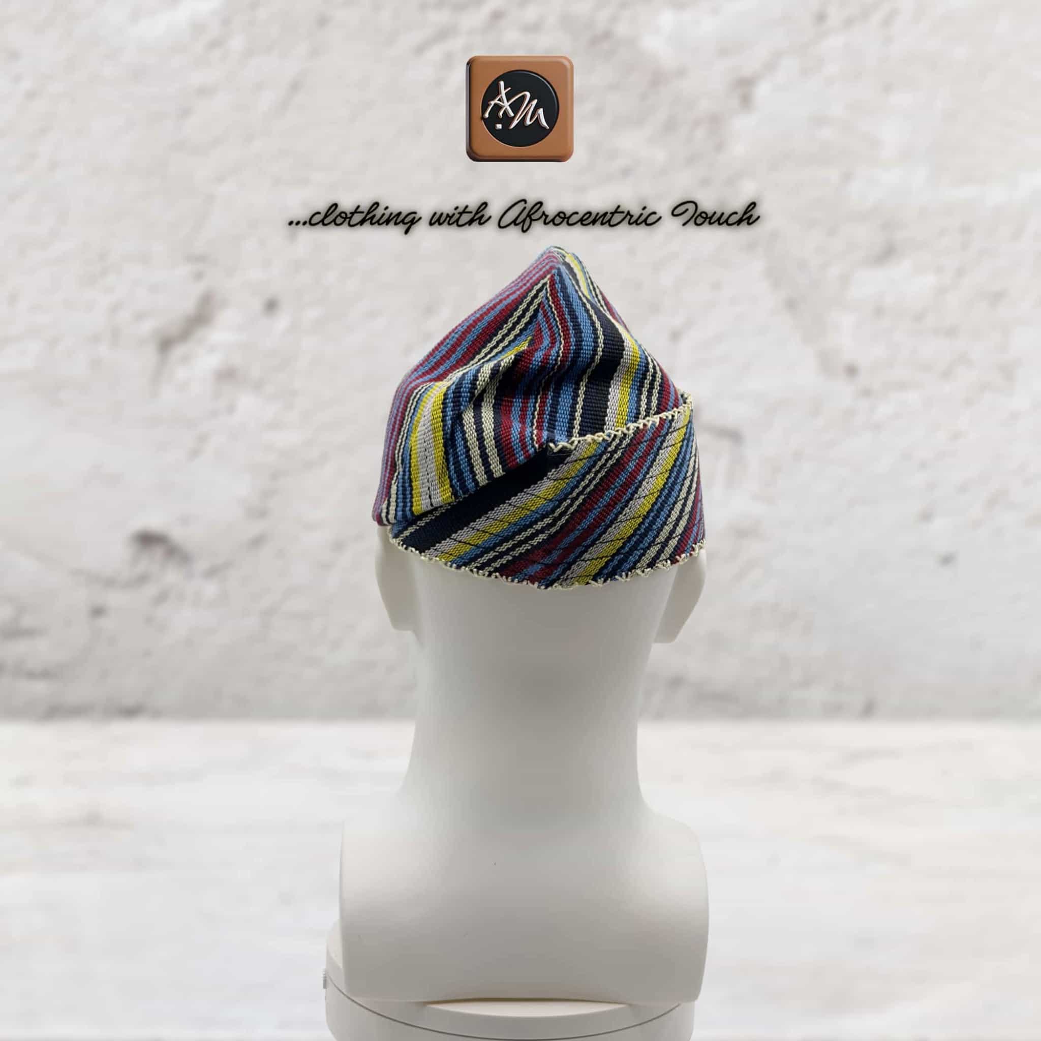 Knitted Yoruba Aso Oke Fila