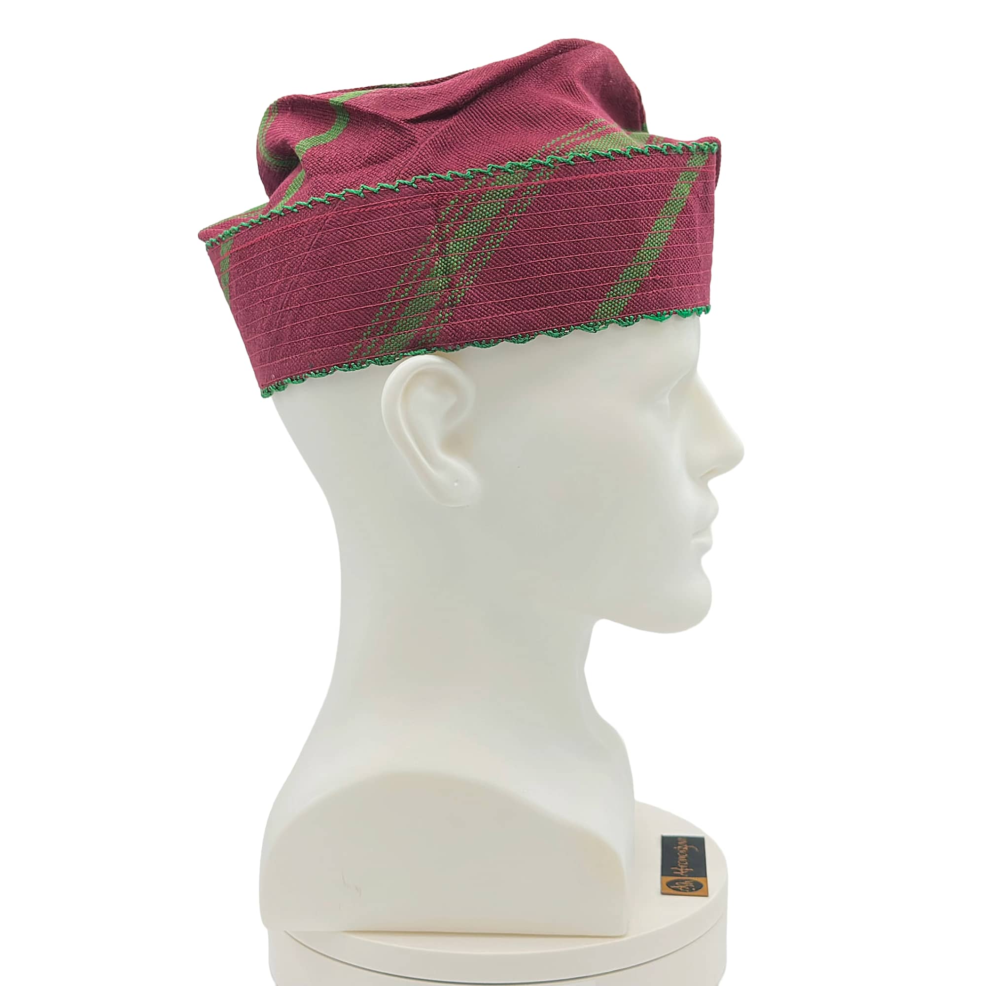 Knitted Yoruba ALAARI Aso Oke Fila