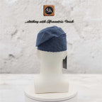 Knitted Yoruba ẸTU Aso Oke Fila: African Men's Traditional Gobi Cap