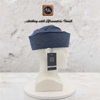 Knitted Yoruba ẸTU Aso Oke Fila: African Men's Traditional Gobi Cap