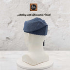 Knitted Yoruba ẸTU Aso Oke Fila: African Men's Traditional Gobi Cap
