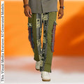 Men CROCODILE Baggy Aura Pant