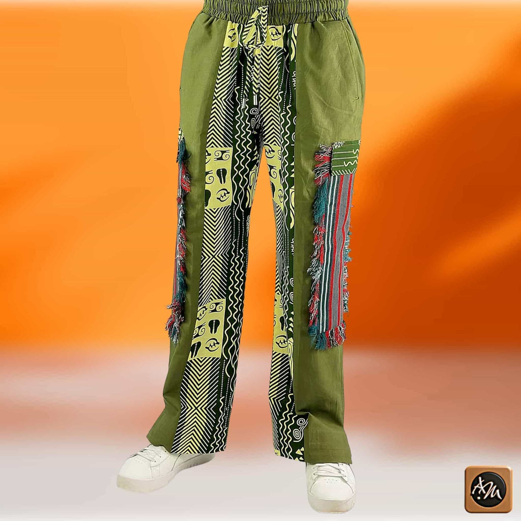 Men CROCODILE Baggy Aura Pant