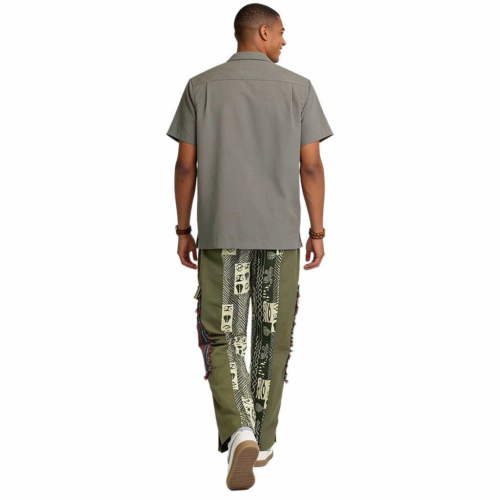 Men CROCODILE Baggy Aura Pant