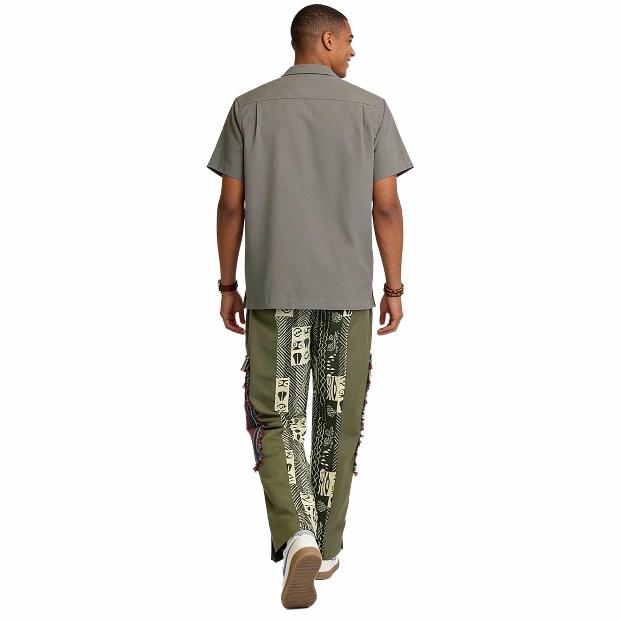 Men CROCODILE Baggy Aura Pant