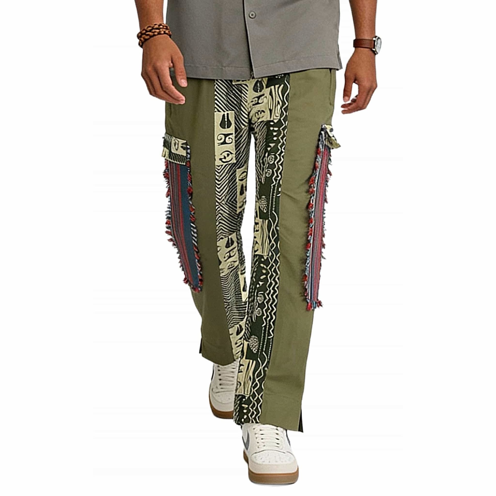 Men CROCODILE Baggy Aura Pant