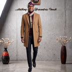 Mens Hat, Scarf, Bowtie, Pocket Square, Aso Oke Muffler, Minimalist Winter Gift For Husband