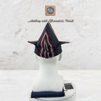 Navy Pinstripe Abetiaja Cap