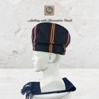 Navy Pinstripe Abetiaja Cap