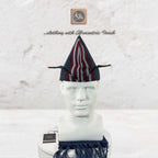 Navy Pinstripe Abetiaja Cap