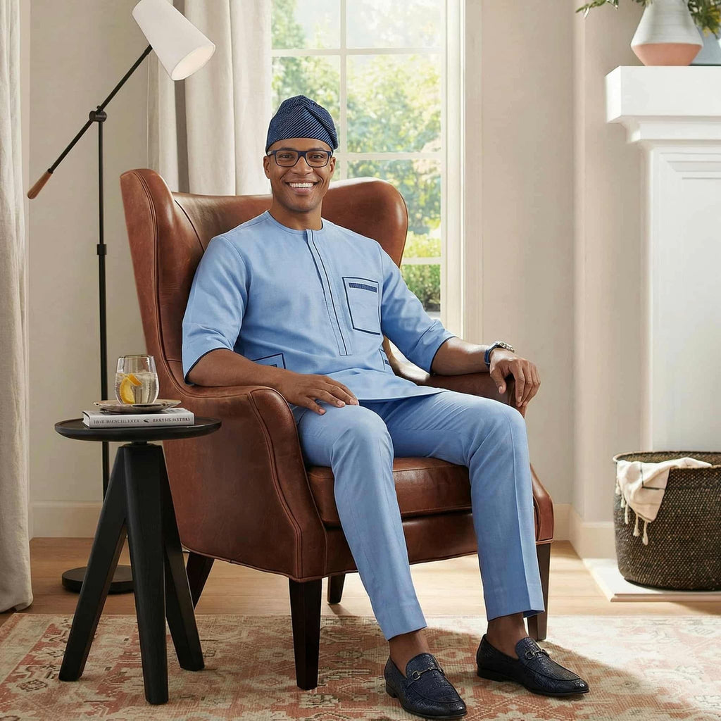 OLOFIN ETU Men Corporate Kaftan Set