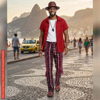 African Print Tribal Pants