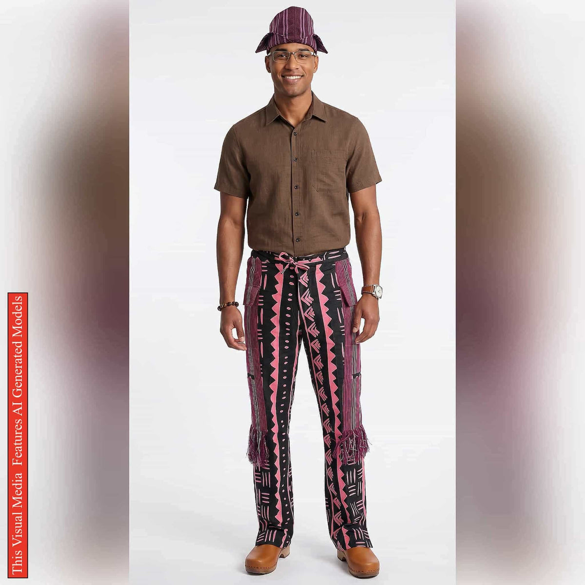 African Print Tribal Pants