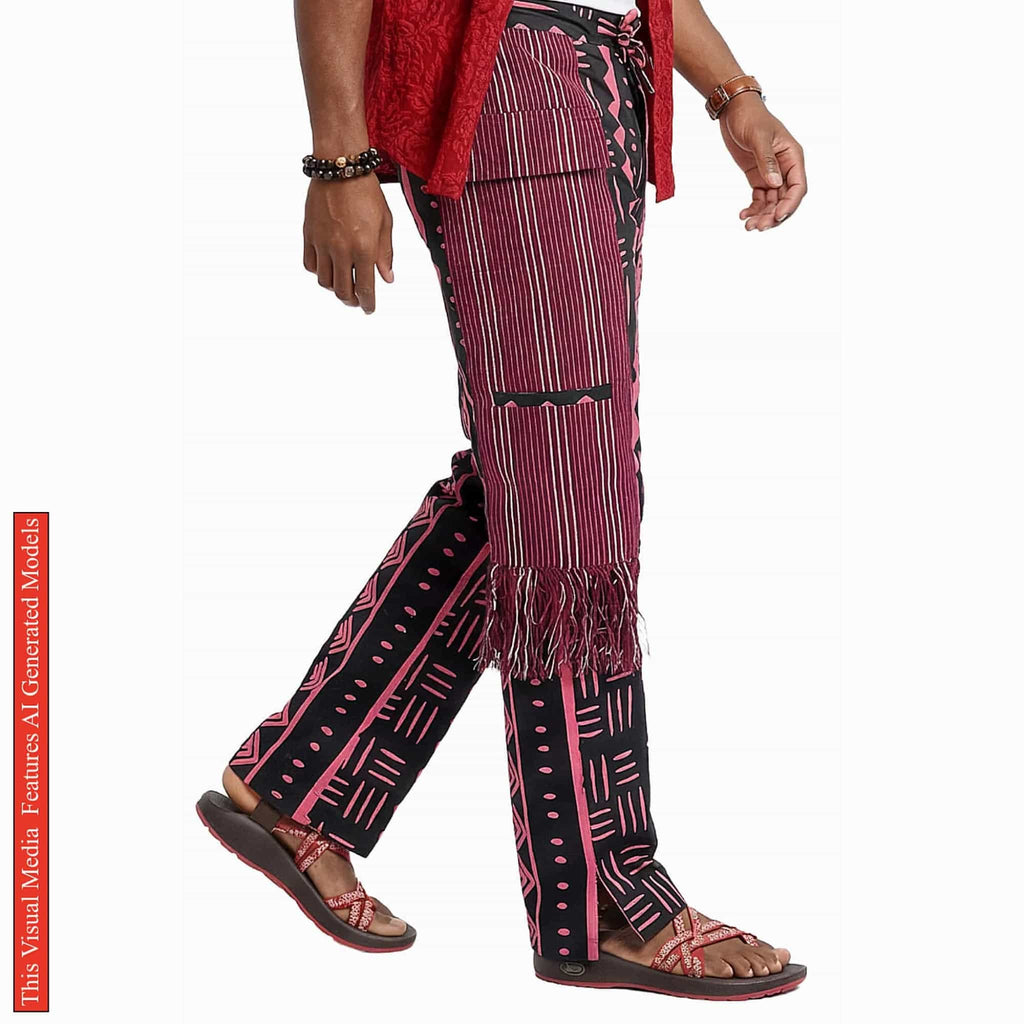 African Print Tribal Pants