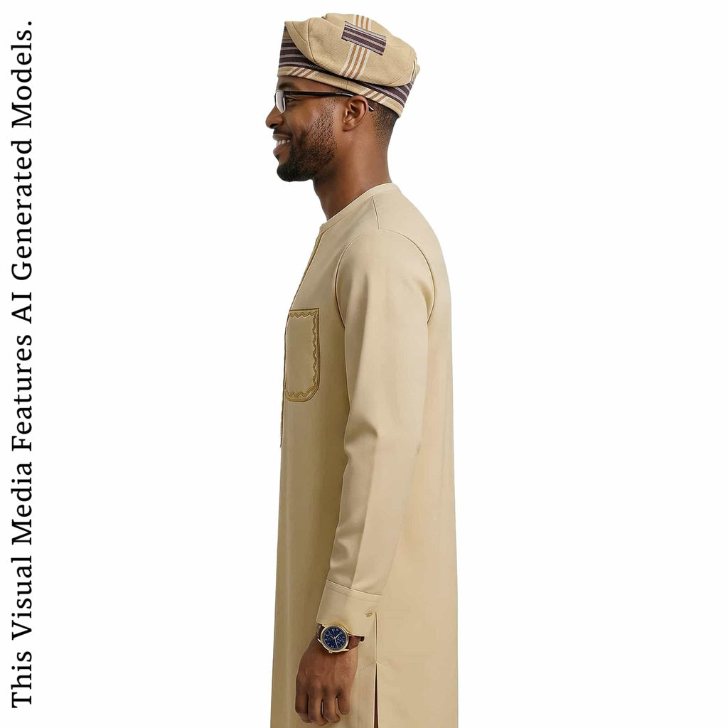 Yoruba Aso Oke Fila, Traditional Nigerian Ceremonial Headpiece, Tribal Gobi Cap