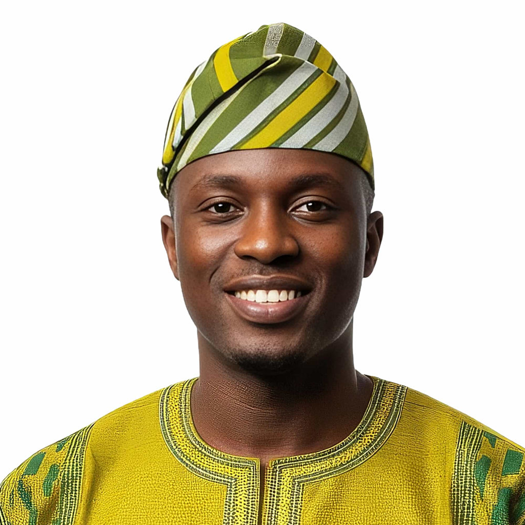 OROMBO African Men's Traditional Gobi Cap