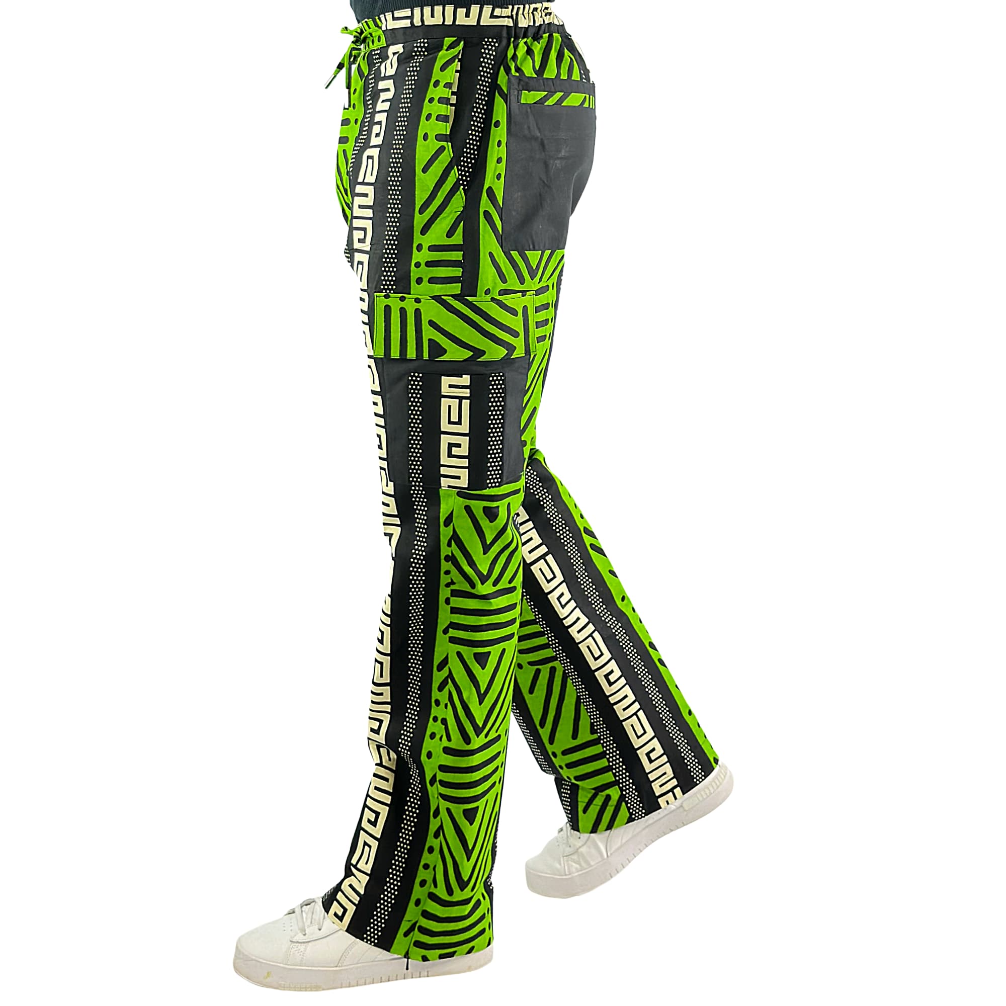 TRIBALCHEV African Print Men's Trousers