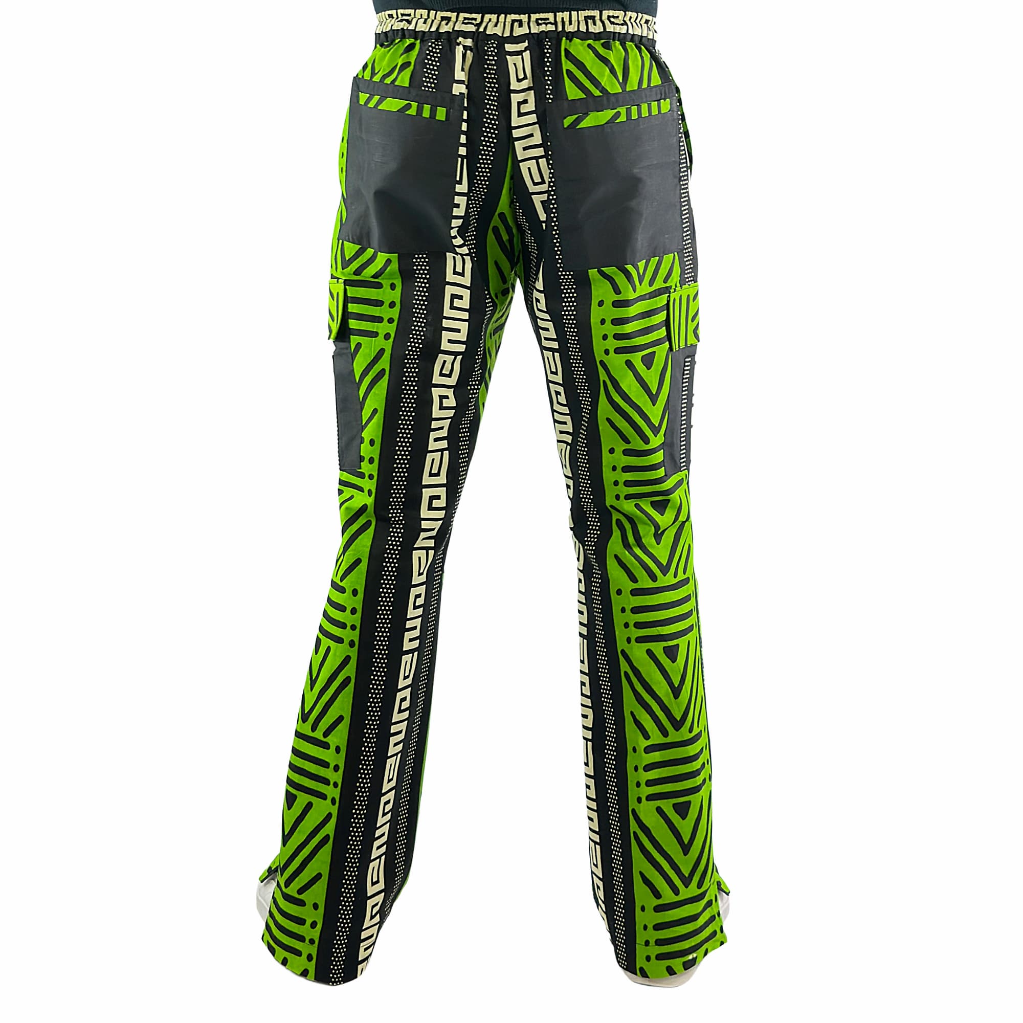 TRIBALCHEV African Print Men's Trousers