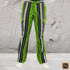 Men's African Print Ankara Trousers, Bold Chevron Tribal Cargo Pants