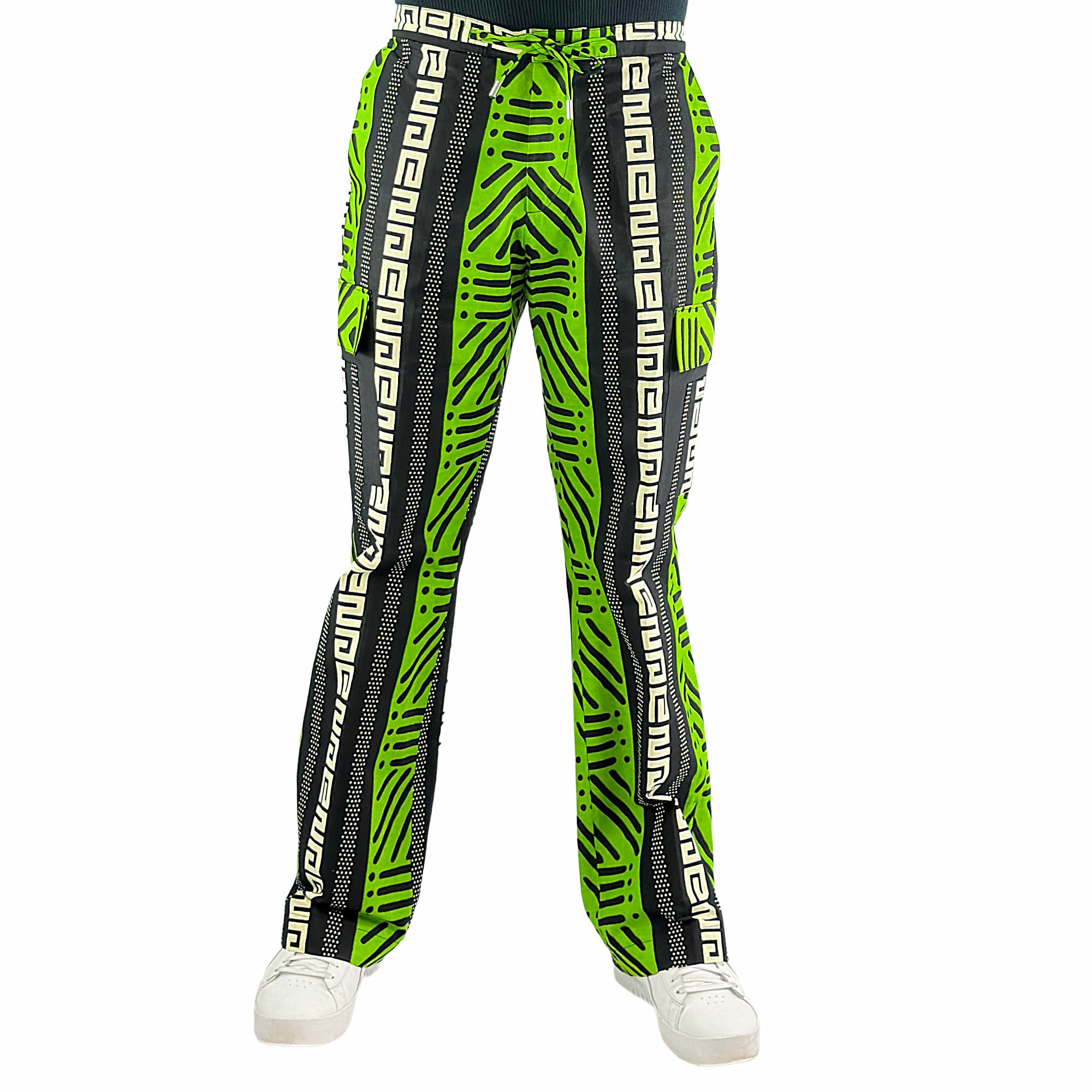 TRIBALCHEV African Print Men's Trousers