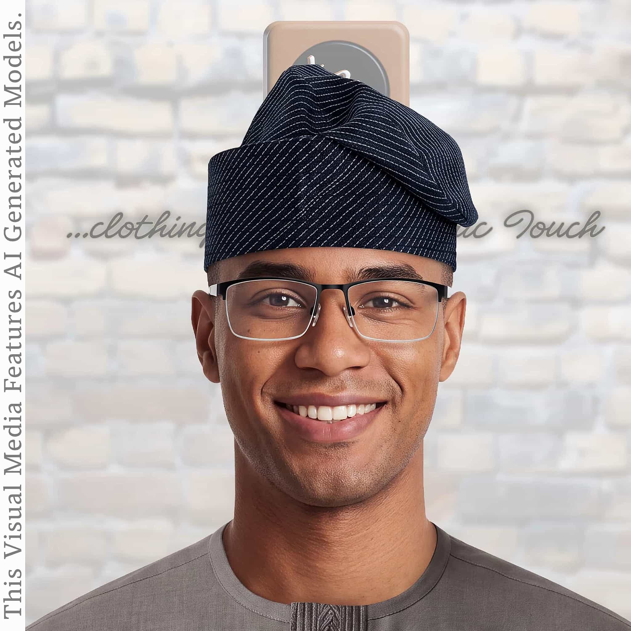 Yoruba ẸTU Aso Oke Fila