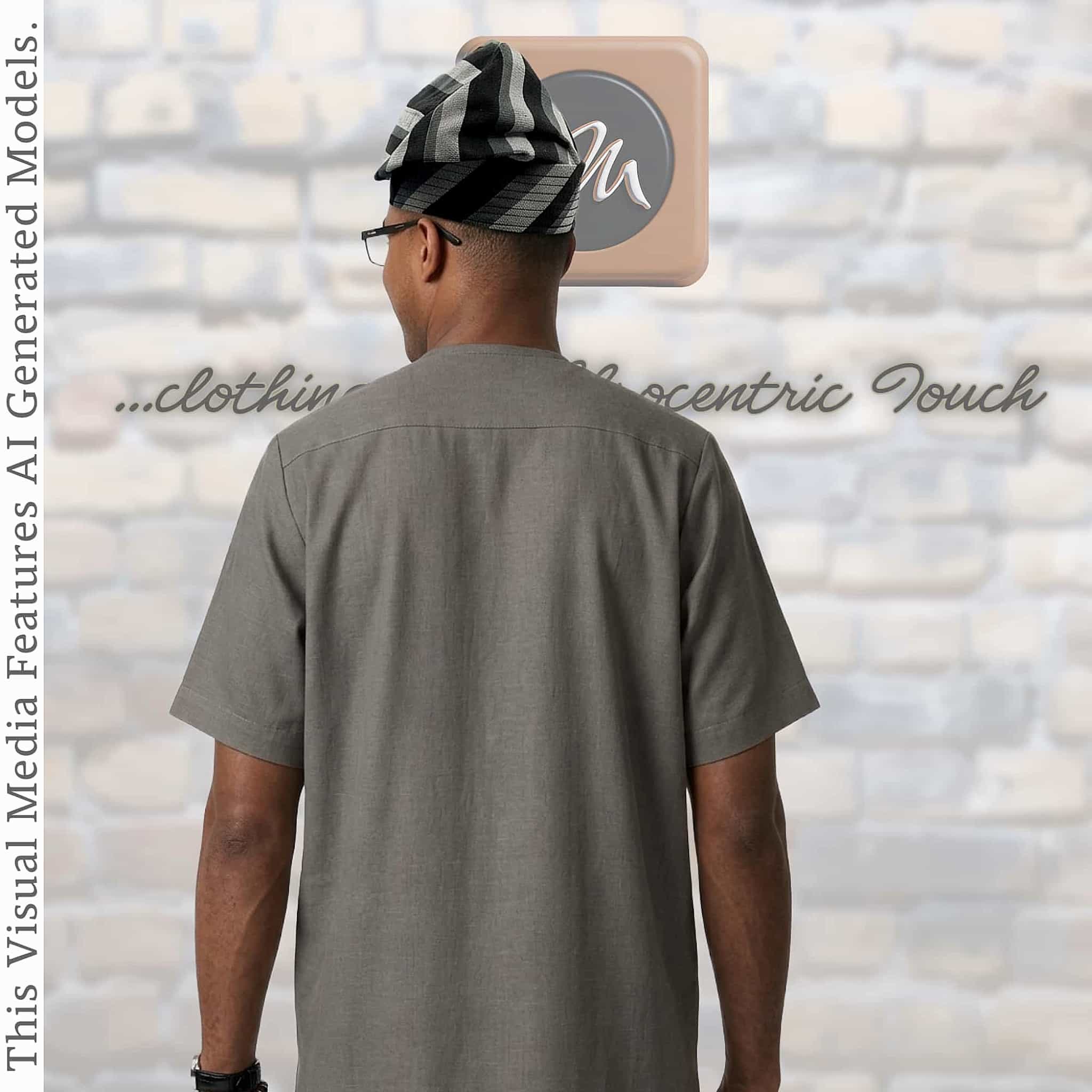 African Men's Traditional Gobi Cap