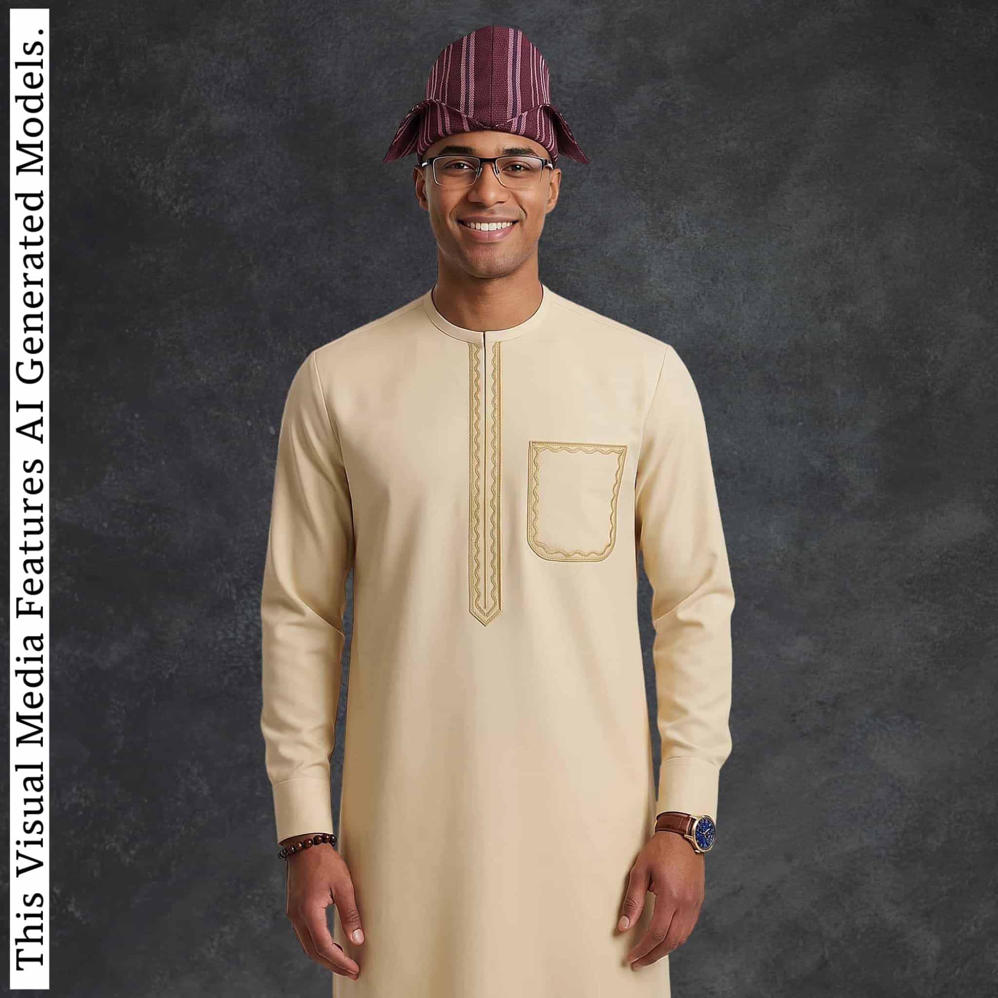 Yoruba Abetiaja Cap, ALAARI Aso Oke Fila, Nigerian Traditional Hat, Tribal Ceremonial Headpiece